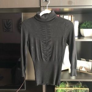 Express S black turtle neck